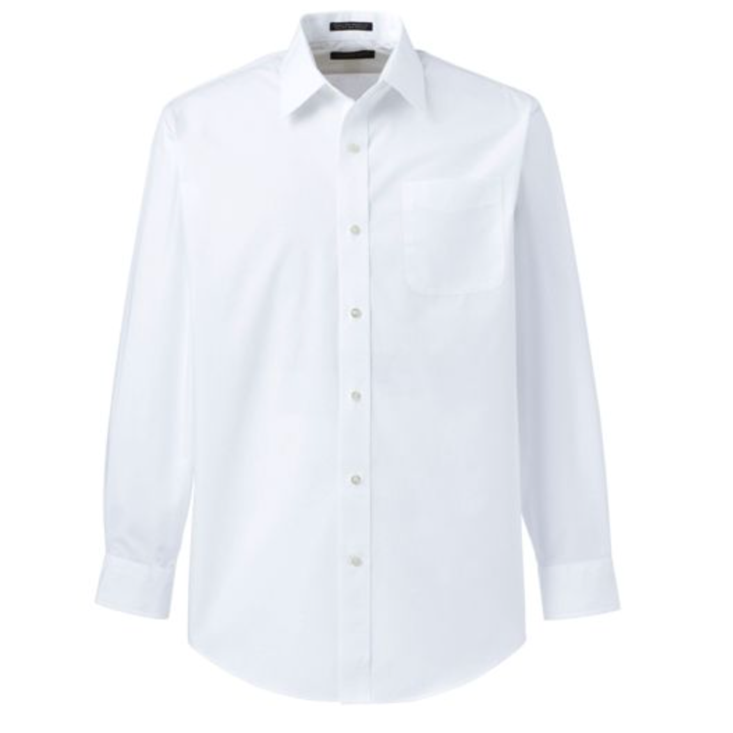 Broadcloth Shirt - Long Sleeve - Mens Cut