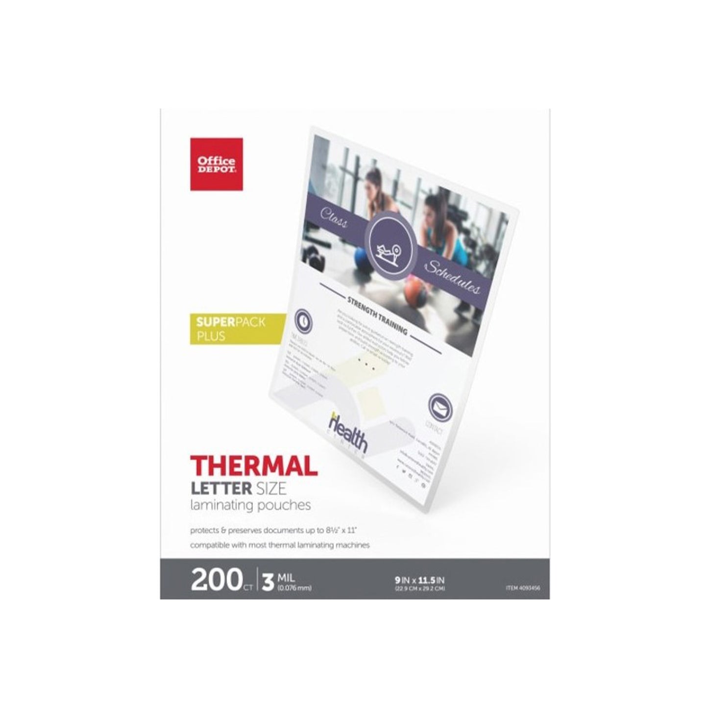 Laminating Pouches - 5 mil - Letter Size