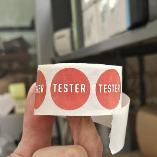 Tester Labels