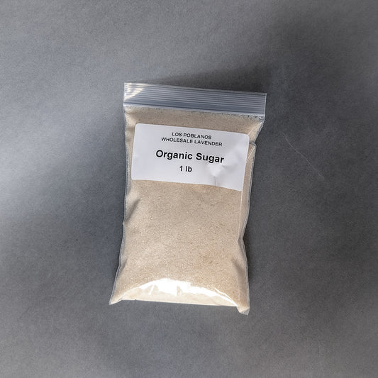 Sugar, Organic - 1 lb Bulk