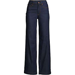 Women's Recover High Rise Wide Leg Blue Jeans