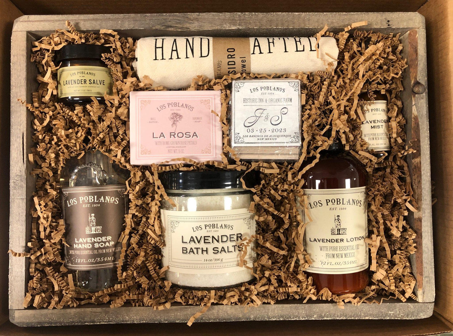 Wedding Crate - Lavender