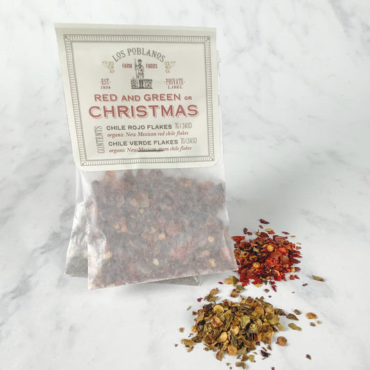 Red and Green Chile Flakes Tester Packet