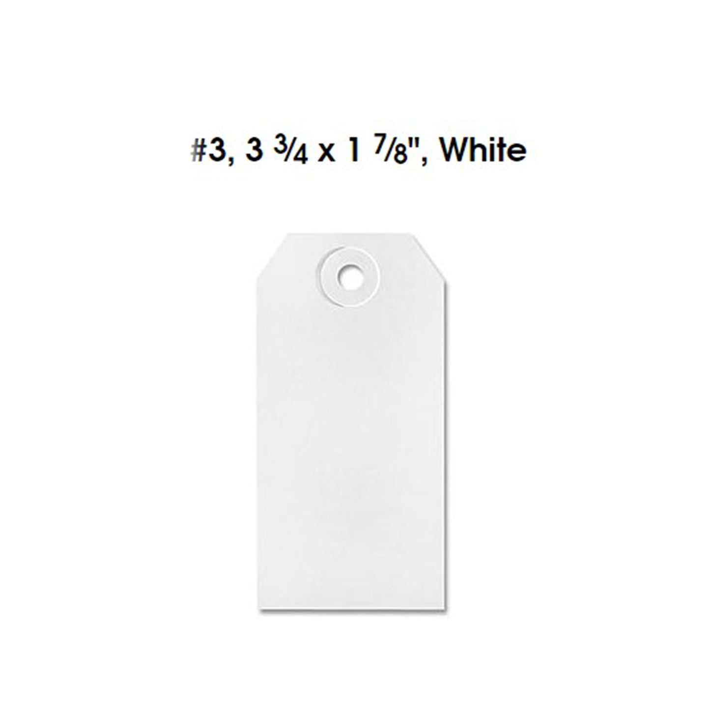 Shipping Tags - White