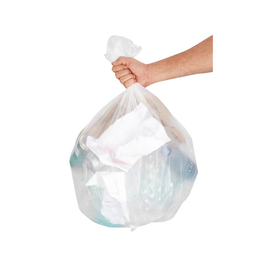 Quick Serve Trash Bags - 12-16 Gallon - Clear