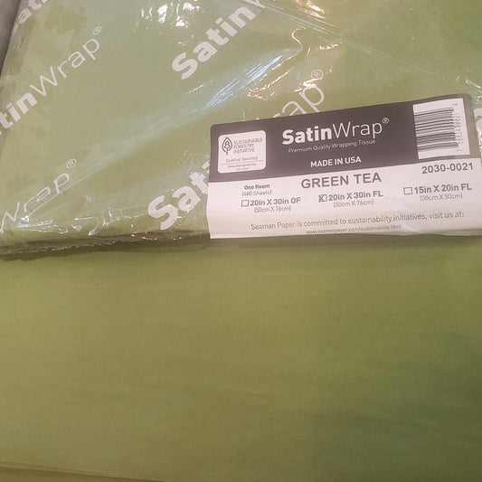 Tissue Paper - Green - Ream - NORTE ONLY